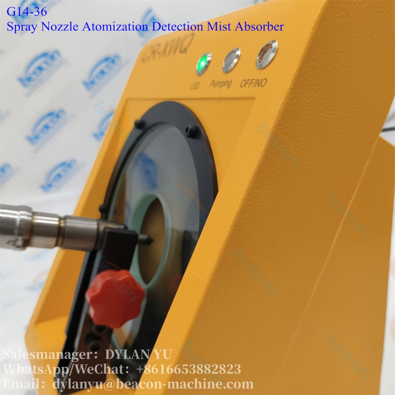 G14-36 Fuel Injector Atomization Detection Mist Collector