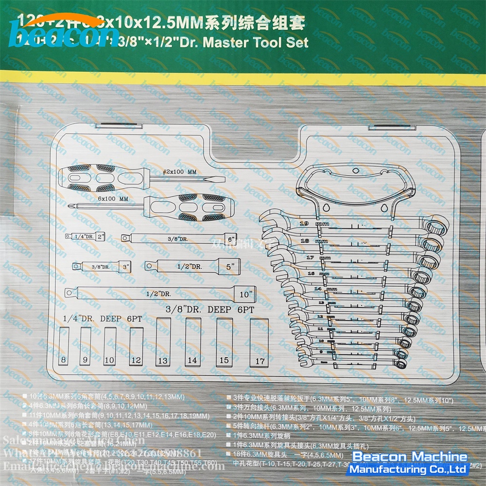 G5-14 122 Pcs Injector Pump Disassembly Tool Set