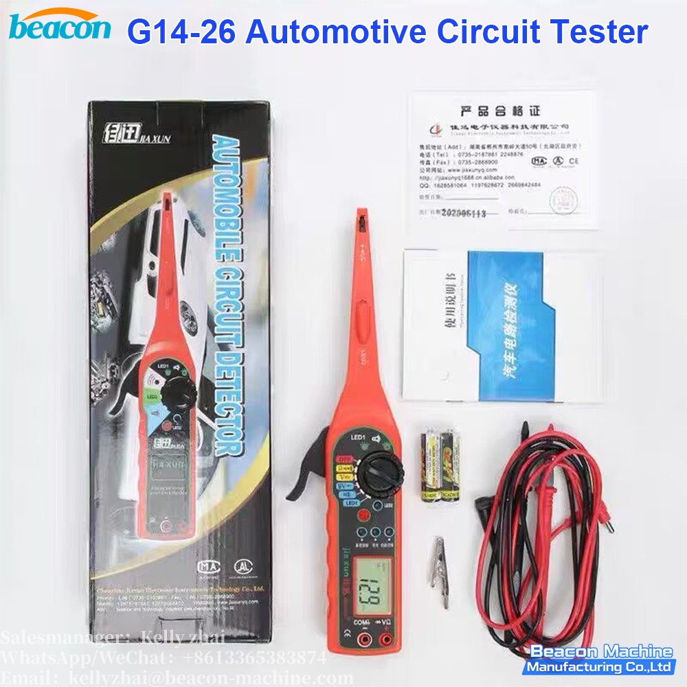 G14-26 Electrical Multi-function Automotive Circuit Tester Power Probe Circuit Tester 