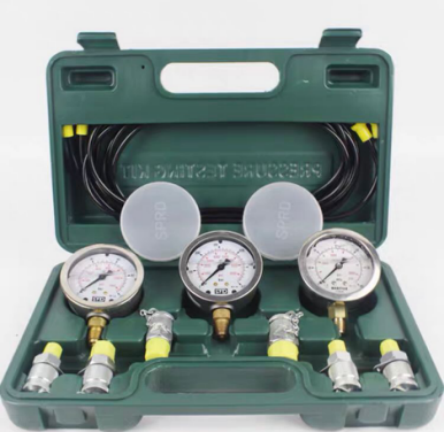 G6-45 Excavator pressure test gauge kit BEACON injector repair tool kit