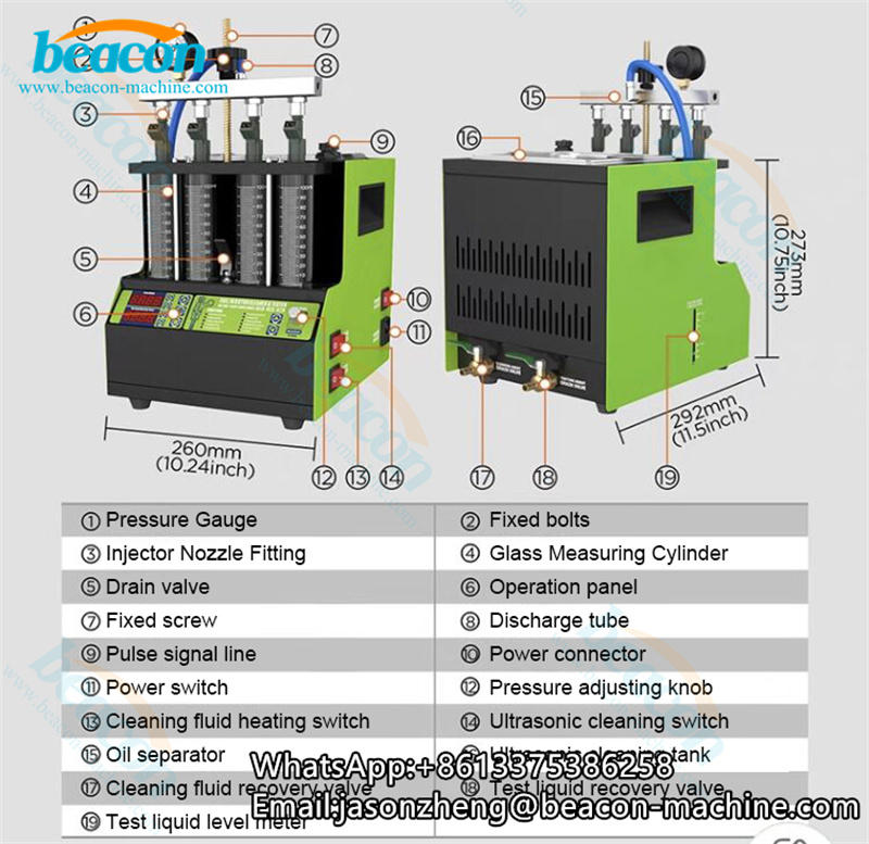 injector cleaner and tester