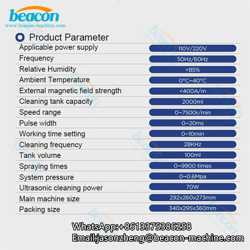 gasoline injector machine