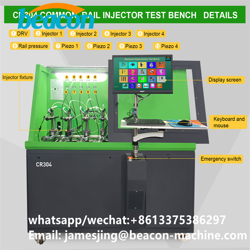 Common Rail Diesel Injector Test Bench