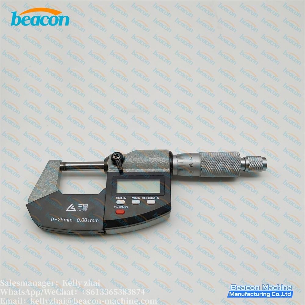 Digital Micrometer Screw Gauge with Scale 0-25mm 